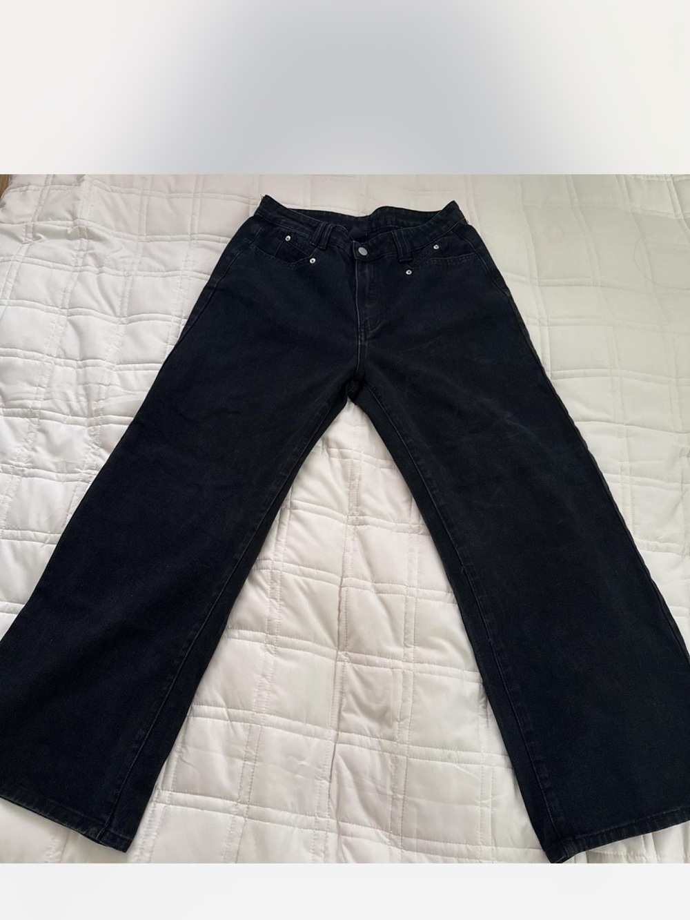 Cider Black Boot Cut Jeans